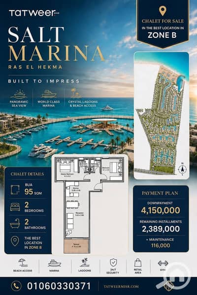 2 Bedroom Chalet for Sale in North Coast, Matruh - patric. jpg