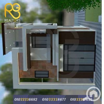 3 Bedroom Twin House for Sale in 6th of October, Giza - 2. png 3 Bedroom Twin House for Sale in 6th of October, Giza - 2. png