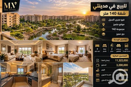 3 Bedroom Apartment for Sale in Madinaty, Cairo - 55982. png