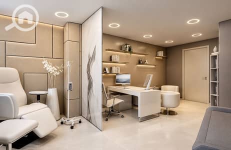 عيادة للبيع في مدينتي، القاهرة - Modern Minimalist Clinic Interior. png عيادة للبيع في مدينتي، القاهرة - Modern Minimalist Clinic Interior. png
