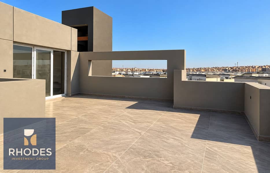 Modern Rooftop Terrace Overlooking City. png Modern Rooftop Terrace Overlooking City. png
