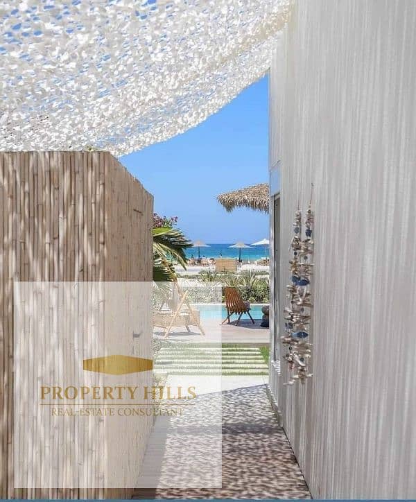 Villa for sale in Ain Sokhna, offering sea views from all directions; fully finished and available via installment plan. Villa for sale in Ain Sokhna, offering sea views from all directions; fully finished and available via installment plan.