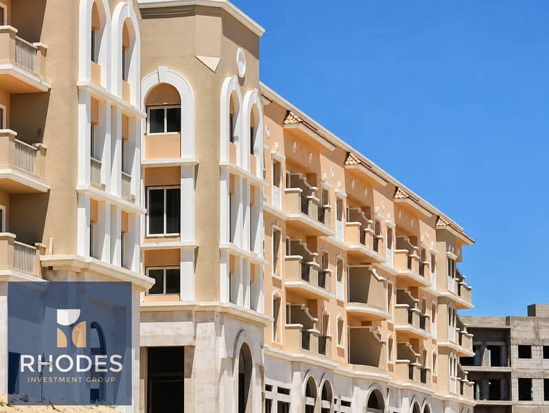 3 Mediterranean Apartment Complex in Sunlight. png