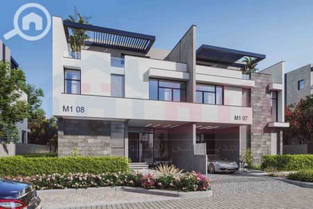 تاون هاوس 4 غرف نوم للبيع في عجمي، الإسكندرية - Jezzine M1-Twin Villa-20. jpg