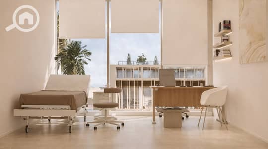Clinic for Sale in Sheikh Zayed, Giza - مكتب طبي حديث بإضاءة طبيعية_edit_188456602097063. png