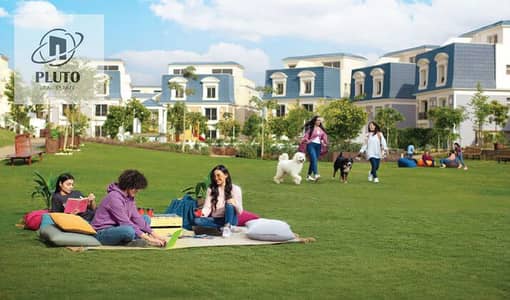 4 Bedroom Townhouse for Sale in 6th of October, Giza - mountain-view-chillout-park-ivilla. jpg