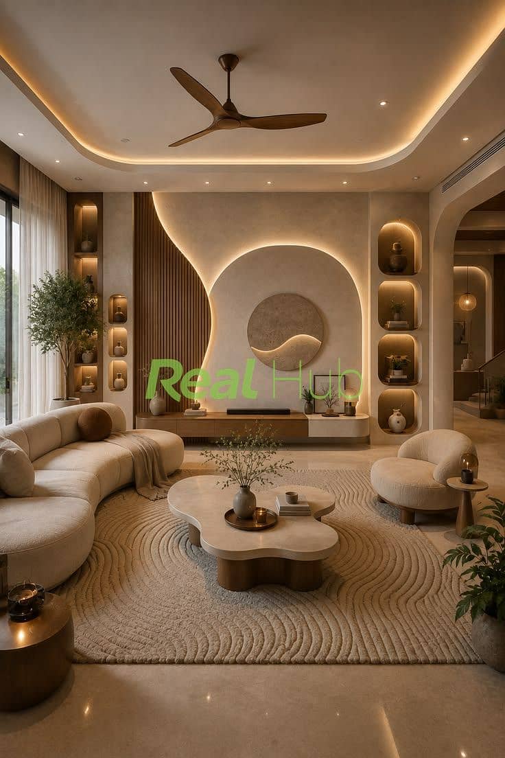 3 Modern Living Room Ideas _ Luxury Beige Aesthetic Interior Design. jpeg