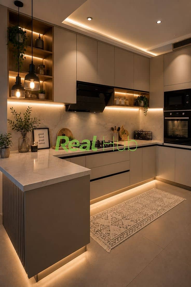 7 ✨ Aesthetic Slab Kitchen Decor ✨ Create a sleek…. jpeg
