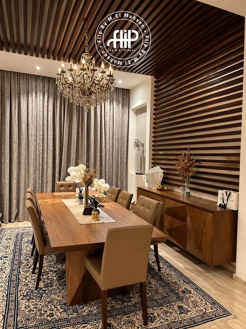 13 Warmly Lit Modern Dining Room. png