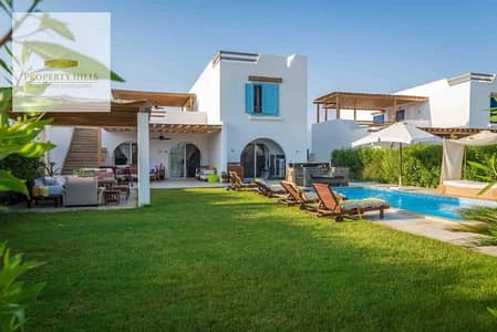 3 Bedroom Chalet for Sale in North Coast, Matruh - The cheapest chalet in the coast fully finished inside the Bianki village with installments for 7 years