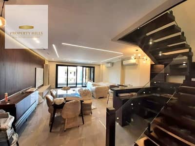 4 Bedroom Duplex for Sale in New Cairo, Cairo - دوبلكس للبيع جاهز للاستلام و المعاينه فورا داخل كمبوندميدتاون بجوارAUC
