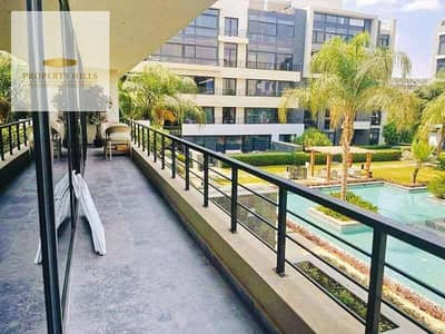 4 Bedroom Flat for Sale in New Cairo, Cairo - شقه للبيع بالعفش والتكييفيات في water way جاهز ومتاح تقسيط بدون فوائد