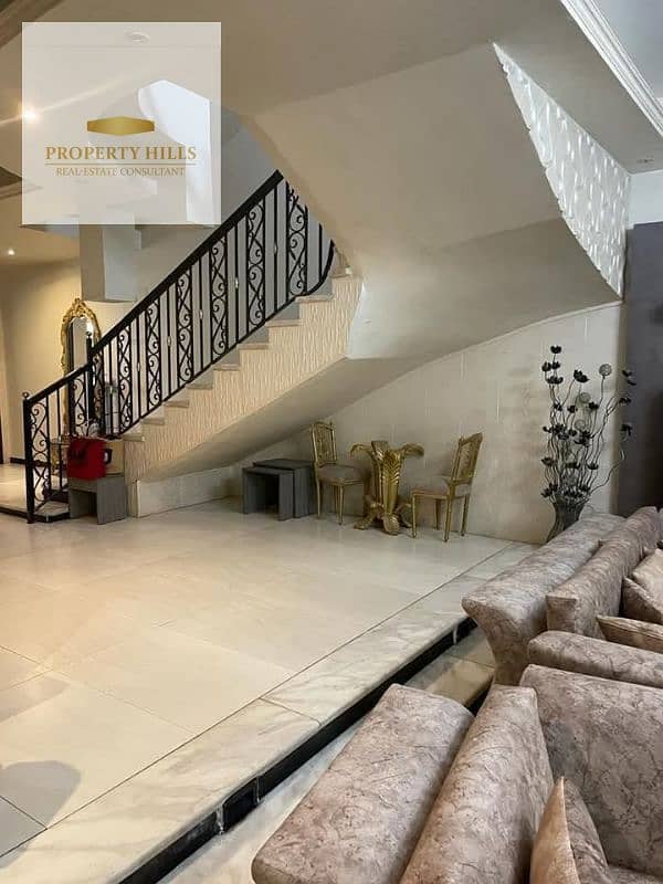 A luxurious palace for sale, ready for immediate delivery and available with internal elevators in the complete compound. A luxurious palace for sale, ready for immediate delivery and available with internal elevators in the complete compound.