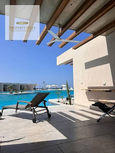 4 Bedroom Chalet for Sale in North Coast, Matruh - شاليه للبيع جاهز للمعاينه مطلوب مليون و300 الف مشتطب بالتكيفيات والفرش