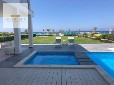 4 Bedroom Twin House for Sale in Ain Sukhna, Suez - فيلا للبيع فيو بحر مباشر داخل قريهthe groove استلام فوري بالتقسيط علي7