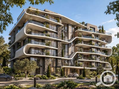 2 Bedroom Apartment for Sale in Sheikh Zayed, Giza - Curved Luxury Residences Amidst Greenery. png