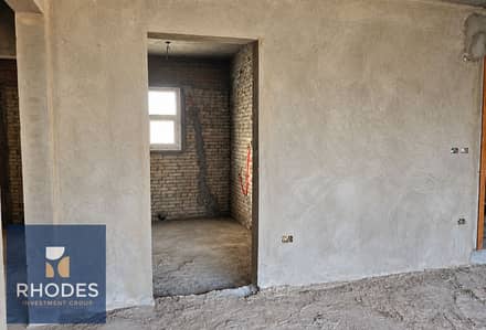 3 Bedroom Penthouse for Sale in 6th of October, Giza - Unfinished Plaster Room with Brick Interior. png 3 Bedroom Penthouse for Sale in 6th of October, Giza - Unfinished Plaster Room with Brick Interior. png