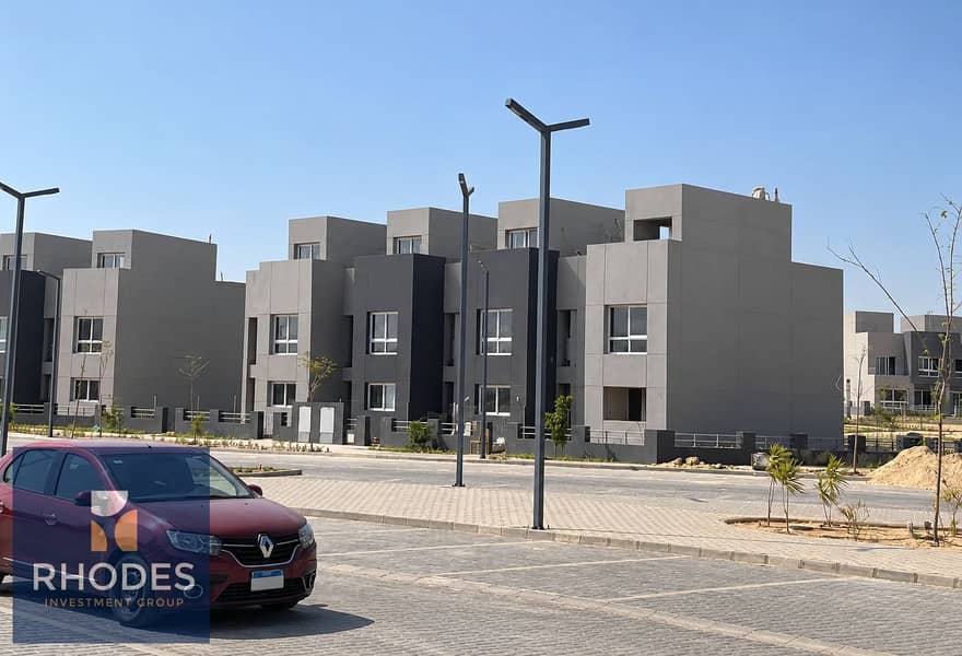 6 Modern Townhouses Under Clear Skies. png