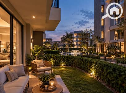 2 Bedroom Apartment for Sale in Sheikh Zayed, Giza - Twilight Luxury Courtyard Retreat. png 2 Bedroom Apartment for Sale in Sheikh Zayed, Giza - Twilight Luxury Courtyard Retreat. png