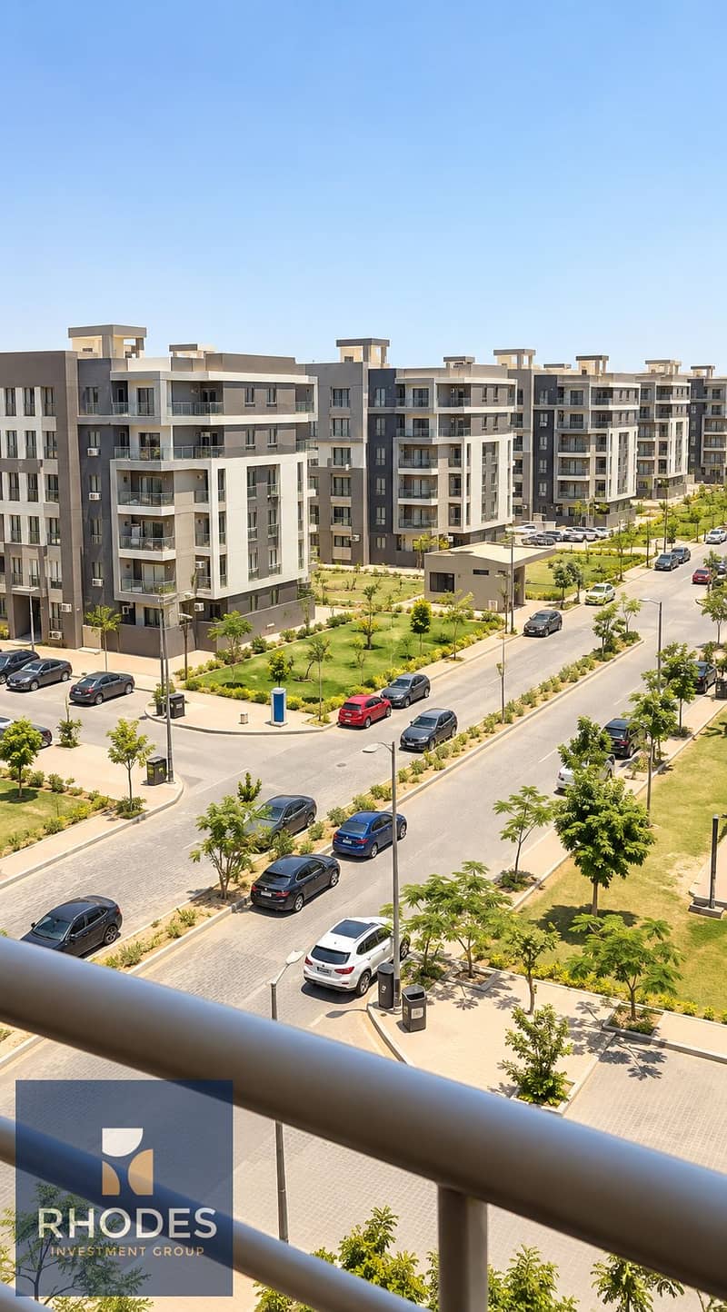 Sunny Modern Apartment Neighborhood. png Sunny Modern Apartment Neighborhood. png
