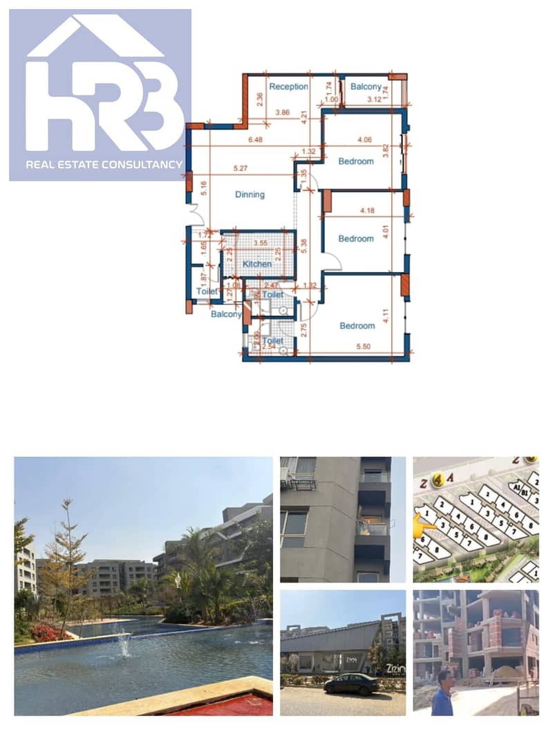 4,507,980/EGP apartment for Sale | Zizinia Compound, 5th Settlement ...