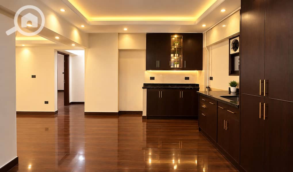 Warm Modern Kitchen Interior. png Warm Modern Kitchen Interior. png