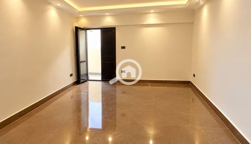 8 Warm Modern Room with Glossy Marble Floors. png