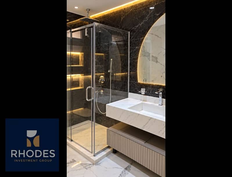 4 Luxurious Marble Bathroom with Warm Lighting. png