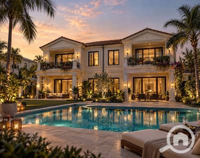 توين هاوس 3 غرف نوم للبيع في الشيخ زايد، الجيزة - Twilight Mediterranean Villa by the Pool. png توين هاوس 3 غرف نوم للبيع في الشيخ زايد، الجيزة - Twilight Mediterranean Villa by the Pool. png