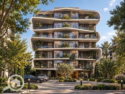 فلیٹ 2 غرفة نوم للبيع في الشيخ زايد، الجيزة - Contemporary Curved-Balcony Residence. png فلیٹ 2 غرفة نوم للبيع في الشيخ زايد، الجيزة - Contemporary Curved-Balcony Residence. png