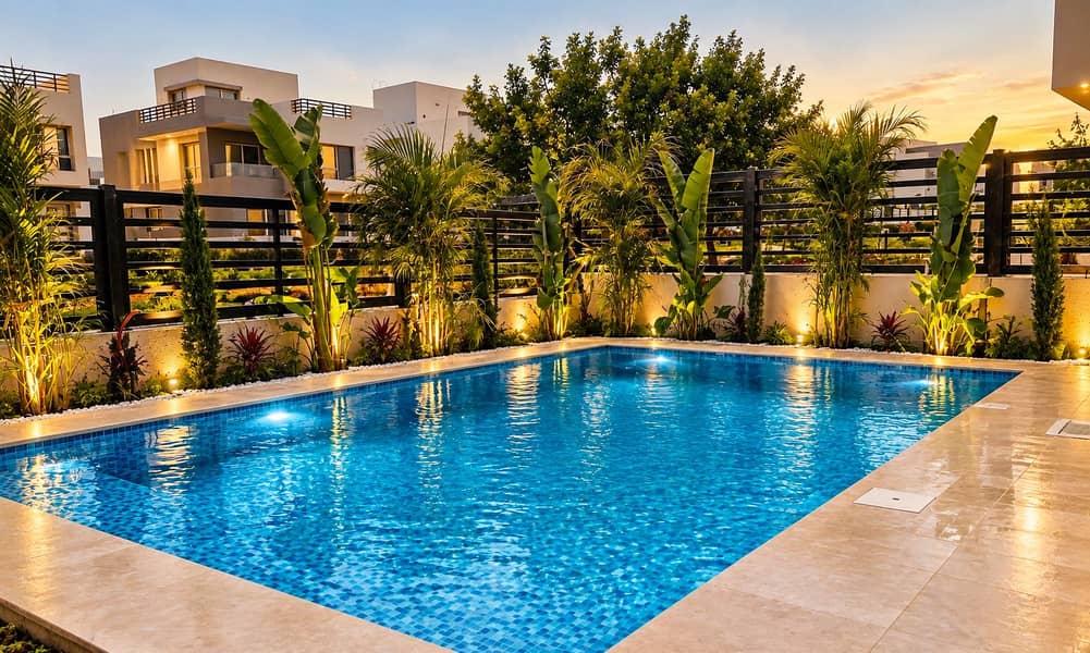 Direct owner new lux furnish villa 5rooms pool rent hydepark new cairo Direct owner new lux furnish villa 5rooms pool rent hydepark new cairo