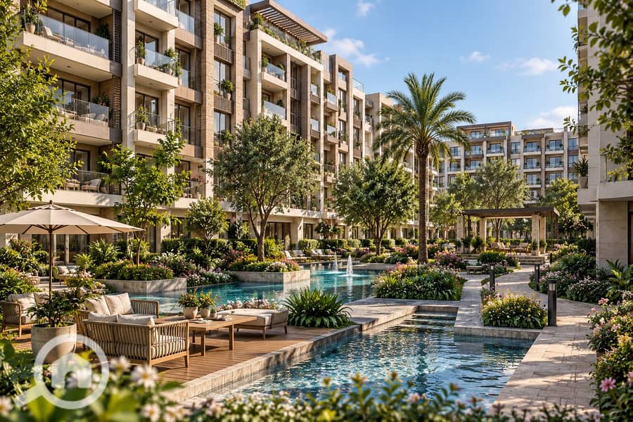 9 Luxury Courtyard with Reflective Pools. png