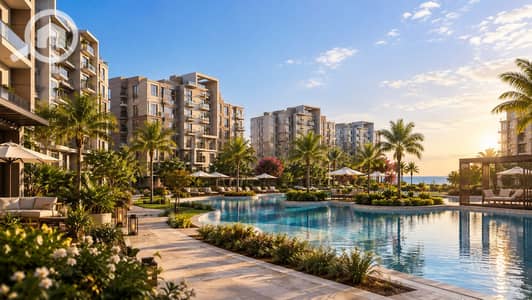 شقة 1 غرفة نوم للبيع في العاصمة الإدارية الجديدة، القاهرة - Sunlit Lagoon Resort Residences. png شقة 1 غرفة نوم للبيع في العاصمة الإدارية الجديدة، القاهرة - Sunlit Lagoon Resort Residences. png