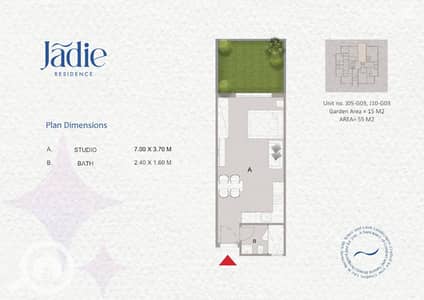 Studio for Sale in New Cairo, Cairo - Jãdie sales kit_00013. jpg Studio for Sale in New Cairo, Cairo - Jãdie sales kit_00013. jpg