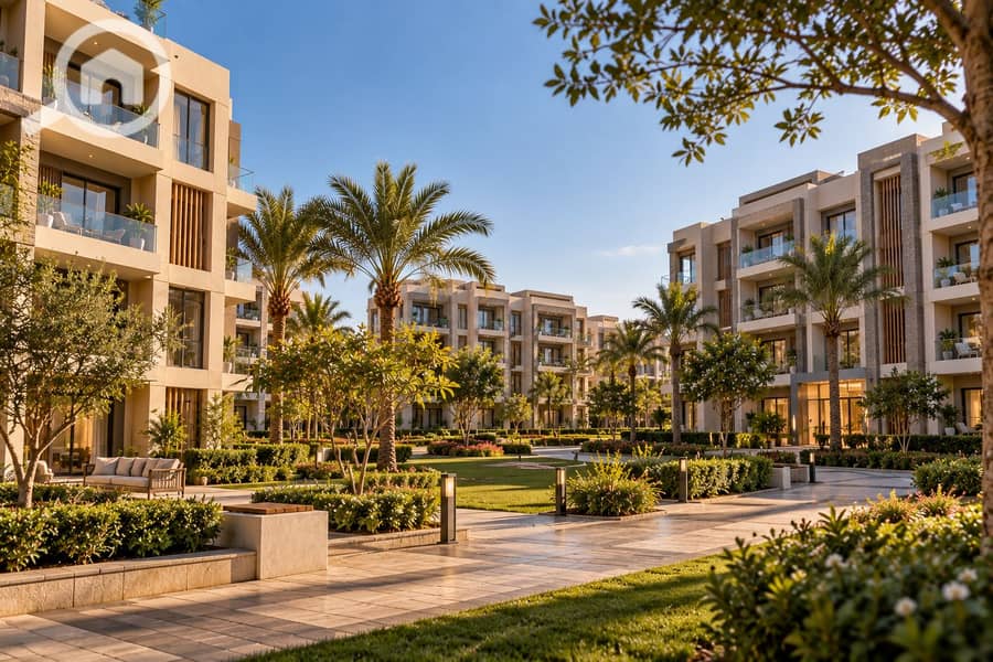 5 Sunlit Modern Courtyard Community. png