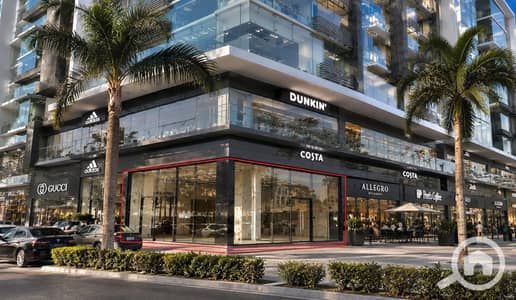 Retail for Sale in 6th of October, Giza - Modern Mall Corner Shop for Lease. png Retail for Sale in 6th of October, Giza - Modern Mall Corner Shop for Lease. png