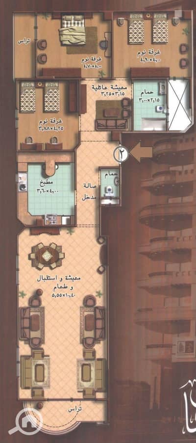 3 Bedroom Flat for Sale in Mansura, Dakahlia - 818392858_1609609920955697_7549991865328281481_n. jpg