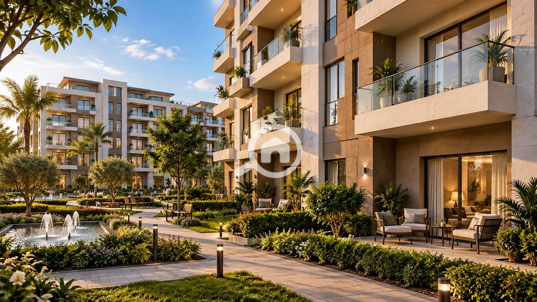 Golden-Hour Modern Courtyard Retreat. png Golden-Hour Modern Courtyard Retreat. png