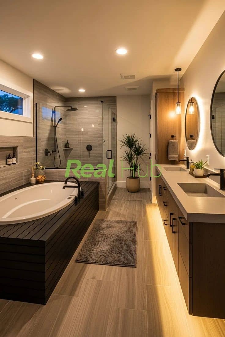 7 Beautiful Master Bathroom Ideas 2026 for a Peaceful Oasis. jpeg