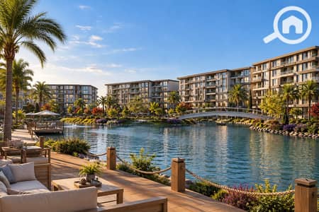 2 Bedroom Apartment for Sale in Shorouk City, Cairo - Luxury Waterfront Apartment Promenade. png