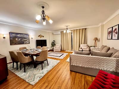 3 Bedroom Apartment for Rent in New Cairo, Cairo - شقة مفروشة فندقية فى مدينة الرحاب