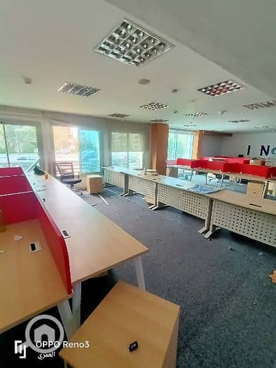 Office for Rent in Sheraton, Cairo - مقر اداري للايجا650 متر دور اول شيراتون تكييف مركزي اضاءة رخصة اداري