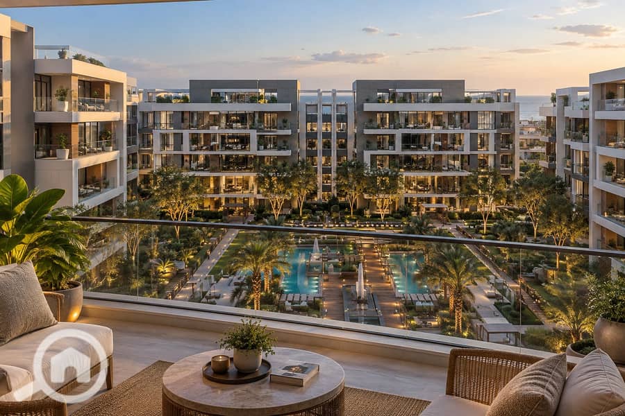 Luxury Courtyard at Dusk. png Luxury Courtyard at Dusk. png