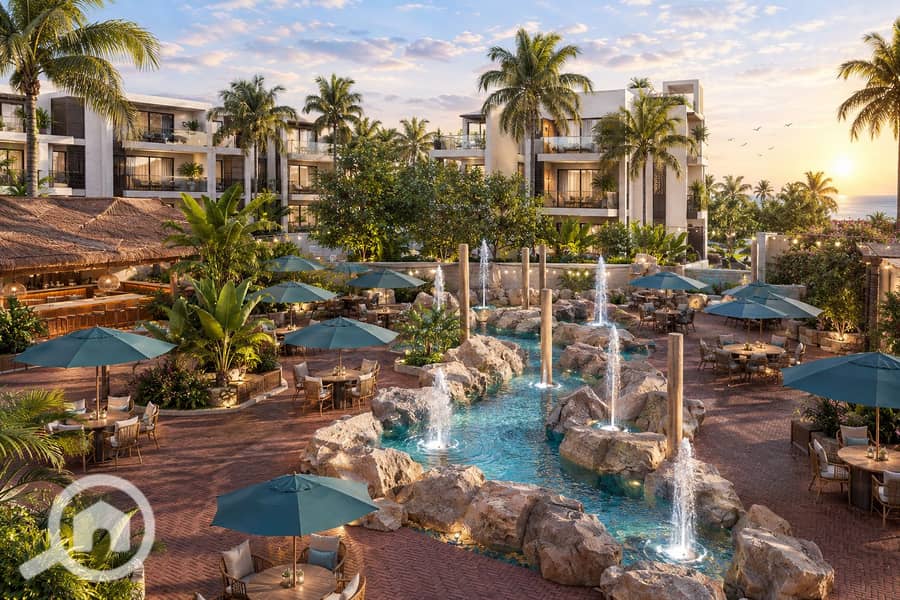 41 Golden Tropical Resort Courtyard. png