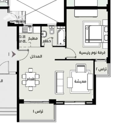 فلیٹ 1 غرفة نوم للبيع في مدينتي، القاهرة - IMG_8085. jpeg