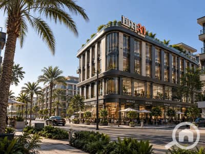 Retail for Sale in New Capital City, Cairo - Modern Boulevard Corner Café. png