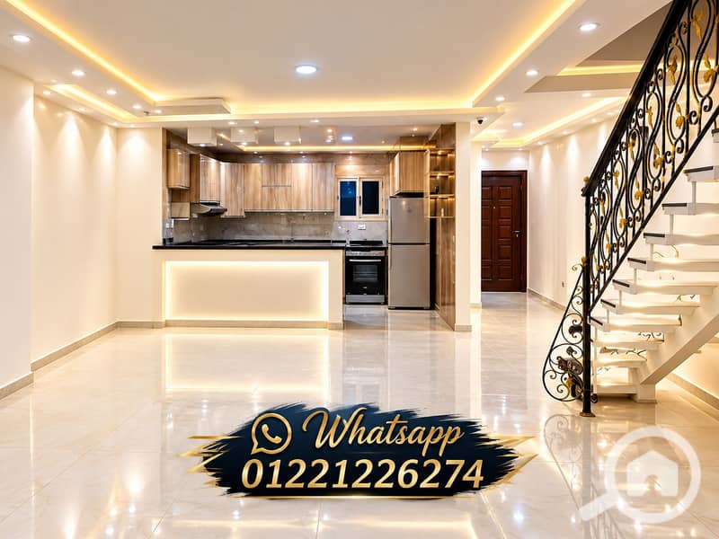 2 Luxury Modern Kitchen Interior with WhatsApp Banner. png