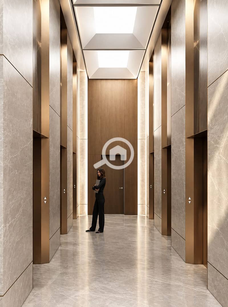 5 ردهة مصاعد فاخرة بلمسات رخامية. png