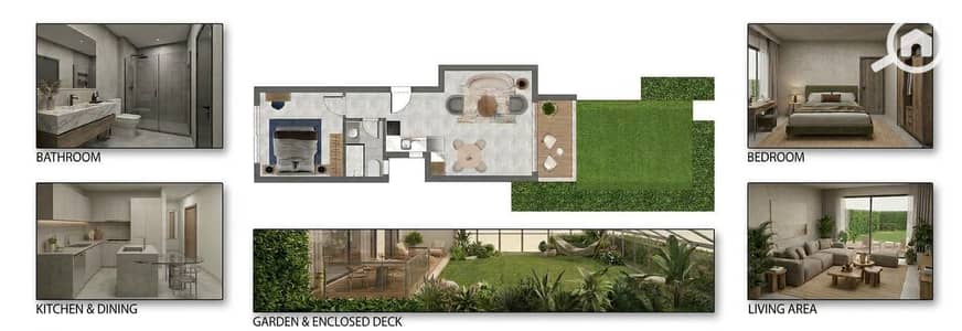 1 Bedroom Apartment for Sale in Hurghada, Red Sea - D6003 1BR G. jpg 1 Bedroom Apartment for Sale in Hurghada, Red Sea - D6003 1BR G. jpg