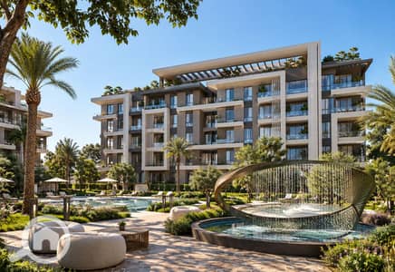 شقة 3 غرف نوم للبيع في حدائق اكتوبر، الجيزة - Luxury Courtyard with Waterfall Fountain. png شقة 3 غرف نوم للبيع في حدائق اكتوبر، الجيزة - Luxury Courtyard with Waterfall Fountain. png